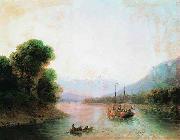 Ivan Aivazovsky The Rioni River in Georgia oil painting picture wholesale
